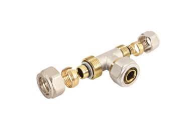 Bonfix t-koppeling verlopend 3x alu-knel 20x16x20mm