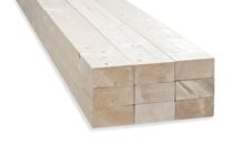Vuren Mix C24 Geschaafd Ronde Hoek 70%PEFC 100x200x5400mm