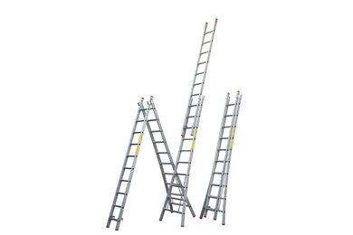 LITTLE JUMBO SuperPRO Reformladder Uitgebogen Bomen 2x8 Sporten Aluminium Maximaal 3500mm