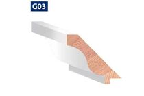 Gootlijst Western Red Cedar TOTEM Gegrond GO3 PEFC 32x125x4600mm