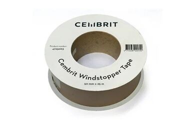 Swisspearl Windstopper Tape Semi-Transparant/Grijs 50mmx25m