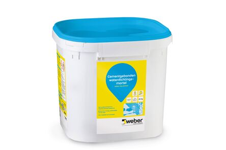 weber.dry cement waterdichte mortel 24kg