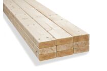 Vuren Mix C24 Geschaafd Ronde Hoek 70%PEFC 75x200x3900mm