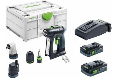 Festool schroefboormachine C 18 HPC 4,0 I-Set 18v