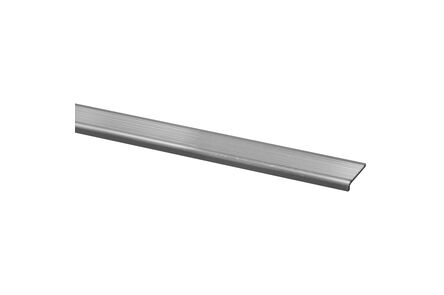 traplijst aluminium 6x25mm 200cm