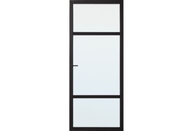 SKANTRAE Binnendeur SSL 4026 Blank Glas Opdek Rechts FSC 830x2015mm