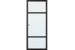 SKANTRAE Binnendeur SSL 4026 Blank Glas Opdek Rechts FSC 830x2015mm