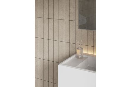 Fibo Wandpaneel 2490 M0830  GEM Rough Cement 70%PEFC 2400x620x10mm