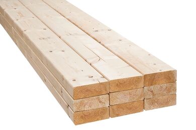 Vuren C24 Geschaafd Ronde Hoek FSC 75x175x6000mm