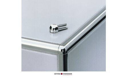 schluter hoekje pvc voor pro60bw 6mm wit