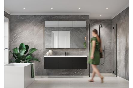 Fibo wandpaneel 4009 M6060 EXM grey stone 2400x620x10mm