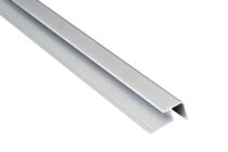 FIBO Aluminium Buitenhoek 90 Graden 3000mm - Zilver