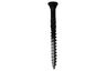 Woodies potdekselschroef torx t25 5,0x40/24mm RVS a1 zwart