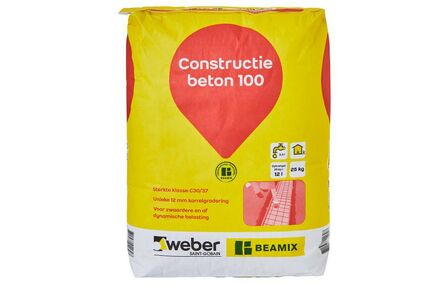 weber beamix constructie beton 100 25kg