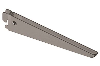 Plankdrager Dubbel 1-haaks Staal Wit 220mm