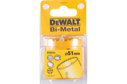 dewalt gatenzaag bi-metaal dt8151-qz 51mm