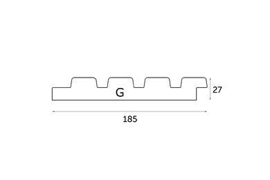 Frake Noir Lines G4 Massief FSC 32x200x2450mm