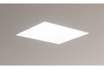 Powerdaylight diam. 25cm Plafondplaat vierkant verzonken binnenzijde