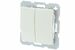 Berker S1 Schakelaar Wissel/Wissel Inbouw Creme