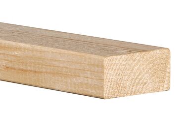 Vuren Mix C18 Geschaafd Ronde Hoek 70%PEFC 50x100x3300mm