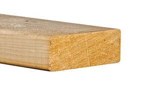 Vuren betonbadding