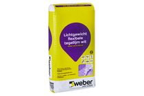 Weber Webercol LC 220 lichtgewicht tegellijm wit 15kg