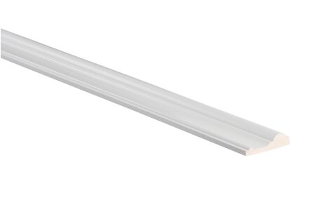 Q-PINE Qlassic Architraaf Grenenhout B Gegrond, QP26 FSC 21x94x4800mm - Wit