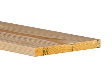 Vuren Mix C Geschaafd Rechte Hoek 70%PEFC 22x200x4800mm