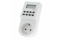 Promax Tijdschakelklok 20 verschillende programma's Wit 10 amp 2300w 1st