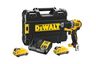 dewalt dcd701d2-qw accu schroefboormachine 2x2,0ah in koffer