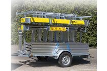 boss actierolsteiger inclusief aanhanger 420/620cm