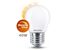 Philips LED-Lamp Kogellamp Mat Dimbaar Warm Glow E27 4,5W/40W