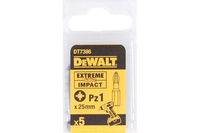 DEWALT DT7386T-QZ Impact Torsion 25mm PZ1