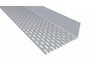 cedral aluminium afsluitprofiel 1zij geperforeerd 30x100x2500