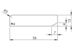Plint PL1 Hardhout LVL Gelakt FSC 13x56x4900mm - Bruin