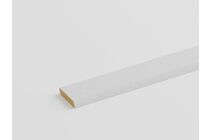 Agnes plafondlijst 12TF linnen wit 8x44mm 260cm