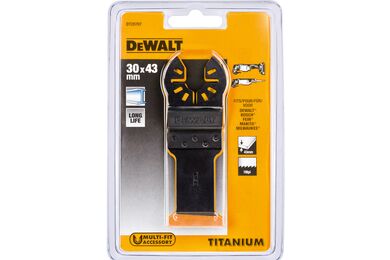 DEWALT Multi Invalzaagblad Titanium DT20707-QZ Metaal 43x31mm