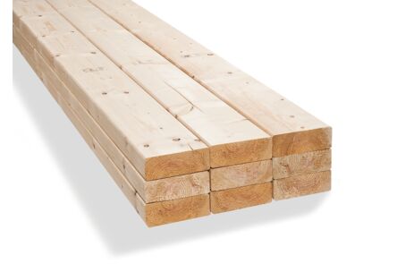 vuren mix c24 geschaafd ronde hoek  75x175x5100