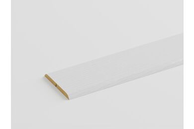 Agnes kniklijst 54F trendline c white 4,3x51mm 260cm