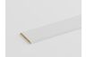 Agnes kniklijst 54F trendline c white 4,3x51mm 260cm