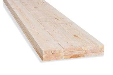 Plank Grenenhout B Ruw PEFC 25x125x4500mm