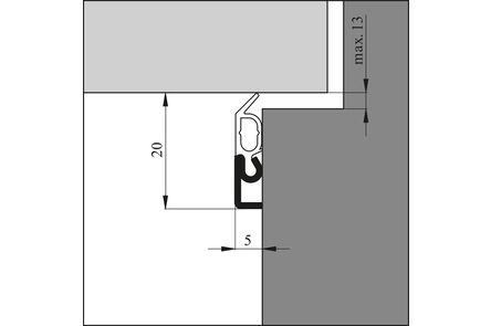 ellen tochtstrip elro xl 2300mm