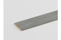 Agnes One-Step Kniklijst Dark Stone 10pp 4,3x51x2600mm