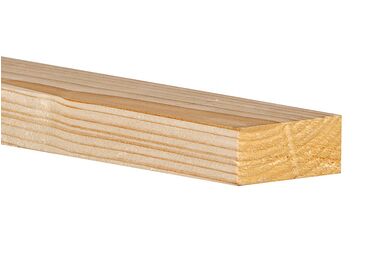 Vuren Mix C Geschaafd Rechte Hoek 70%PEFC 32x75x4800mm