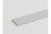 Agnes kniklijst 02TF stuc wit 4,3x51mm 260cm