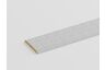 Agnes kniklijst 02TF stuc wit 4,3x51mm 260cm