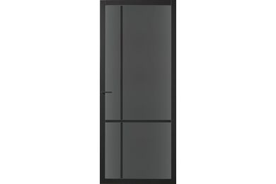 SKANTRAE Binnendeur SSL 4009 Rook Glas Opdek Links FSC 830x2015mm