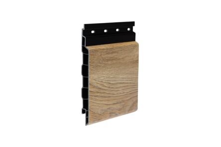 Fortalit NG geveldeel eiken met zwarte schaduwlijn 6000x150x17mm