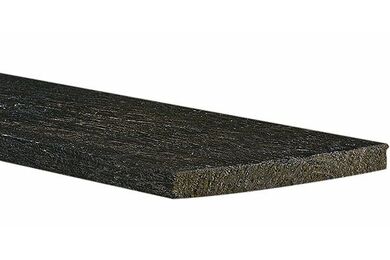 Vuren Vlotdeel Verduurzaamd Ruw Zwart PEFC 70% 25x200x5000mm