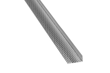 cedral aluminium afsluitprofiel 1zij geperforeerd 30x70x2500
